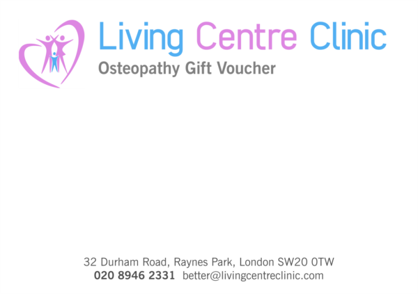 Osteopathy Gift Voucher