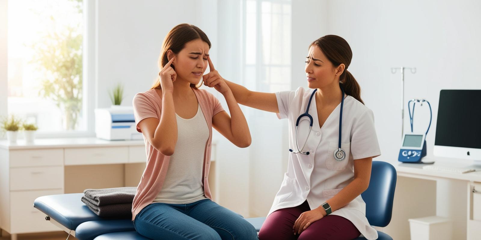 Cervicogenic headache patient